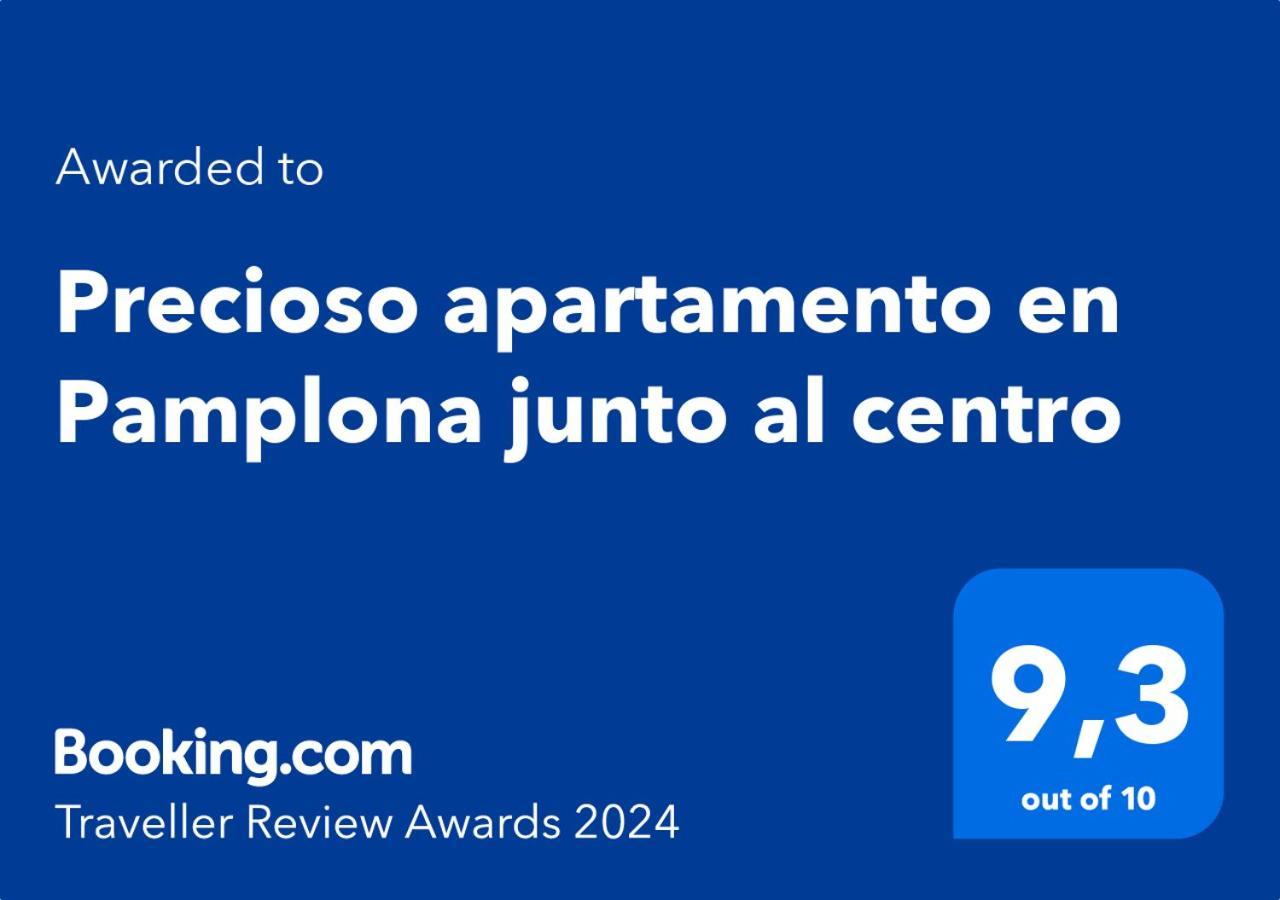 Precioso Apartamento En Pamplona Junto Al Centro Екстер'єр фото